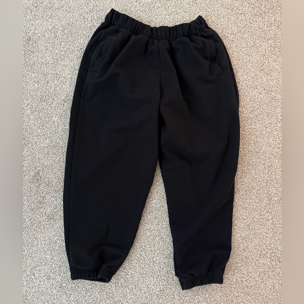 Aerie Jet Setter Black Jogger Pants